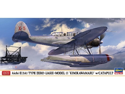 Aichi E13a1 Type Zero (Jake) Model 11 'kimikawamaru' With Catapult - zdjęcie 1