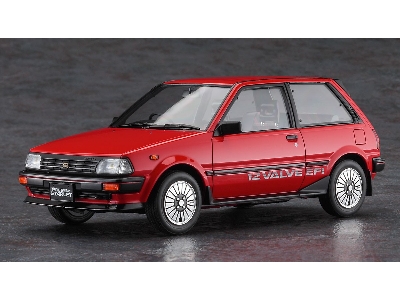 Toyota Starlet Ep71 Si-limited (3 Door) Middle Version Red Color - zdjęcie 2