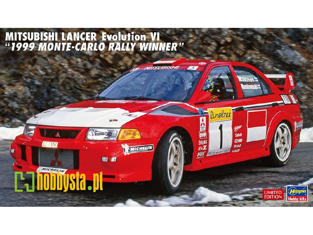 Mitsubishi Lancer Evolution Vi - Monte-carlo Winner 1999 - zdjęcie 1 Mitsubishi Lancer Evolution Vi - Monte-carlo Winner 1999 - zdjęcie 1