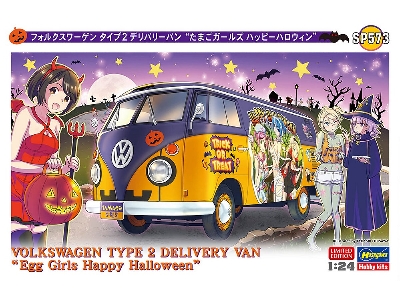 Volkswagen Type 2 Delivery Van - Egg Girls Happy Halloween - zdjęcie 1
