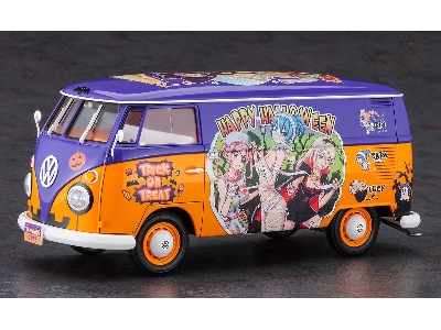 Volkswagen Type 2 Delivery Van - Egg Girls Happy Halloween - zdjęcie 2