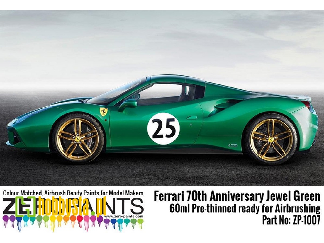 1007 Jewel Green - Ferrari 70th Anniversary Matt - zdjęcie 1