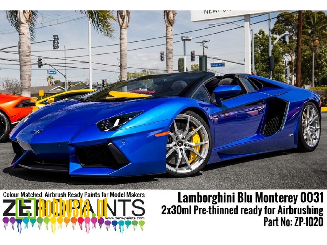 1020 Lamborghini Blu Monterey Set - zdjęcie 1 1020 Lamborghini Blu Monterey Set - zdjęcie 1