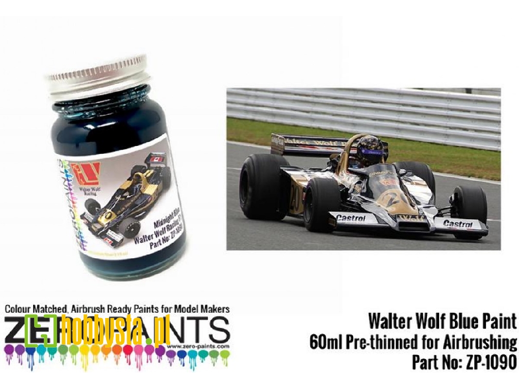 1090 Walter Wolf Racing F1 Midnight Blue - zdjęcie 1 1090 Walter Wolf Racing F1 Midnight Blue - zdjęcie 1