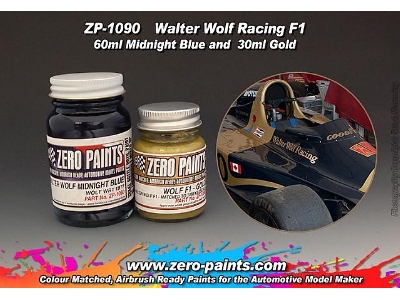 1090 Walter Wolf Racing F1 Midnight Blue - zdjęcie 2