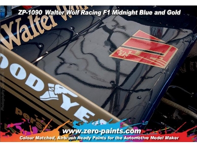 1090 Walter Wolf Racing F1 Midnight Blue - zdjęcie 3
