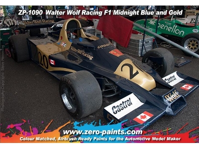 1090 Walter Wolf Racing F1 Midnight Blue - zdjęcie 5