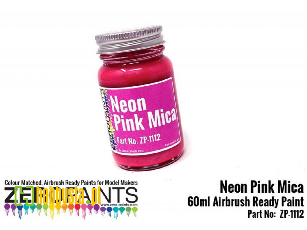 1112 Neon Pink Mica Pearl - zdjęcie 1 1112 Neon Pink Mica Pearl - zdjęcie 1