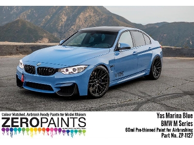 1127 Bmw Yas Marina Blue Matt - zdjęcie 1