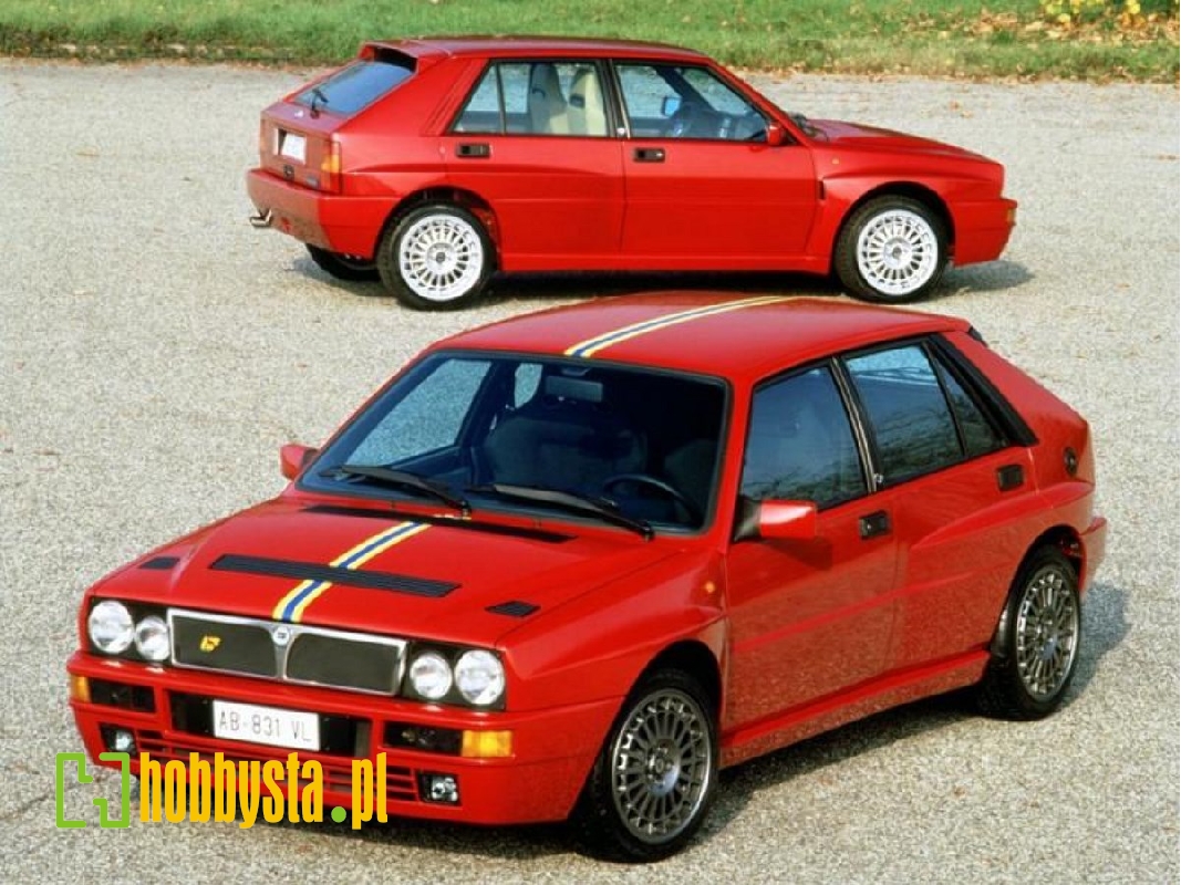 1239 Lancia Delta Hf Integrale Evo Monza Red - zdjęcie 1