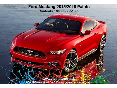 1339 2015 Ford Mustang Race Red Matt - zdjęcie 1