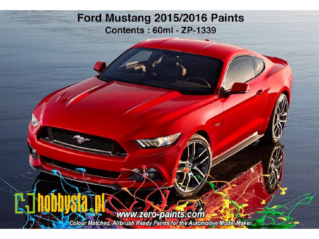 1339 2015 Ford Mustang Race Red Matt - zdjęcie 1