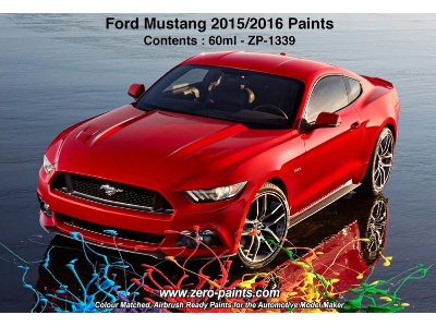 1339 Deep Impact Blue 2015 Ford Mustang - zdjęcie 1