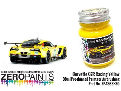 1368 Corvette C7r Racing Yellow - zdjęcie 1