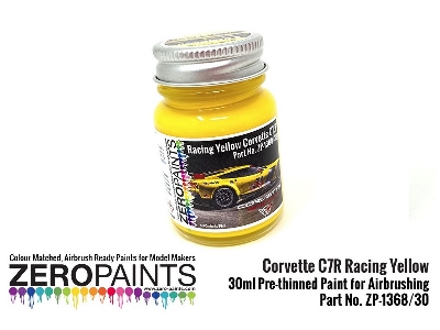 1368 Corvette C7r Racing Yellow - zdjęcie 2