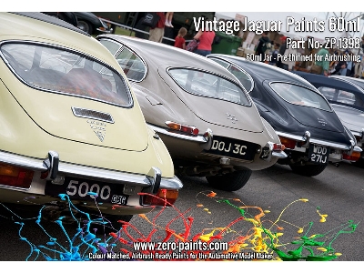 1398-honey Vintage Jaguar Paints (E Type Etc.) - Honey Beige - zdjęcie 2