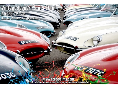 1398-honey Vintage Jaguar Paints (E Type Etc.) - Honey Beige - zdjęcie 3