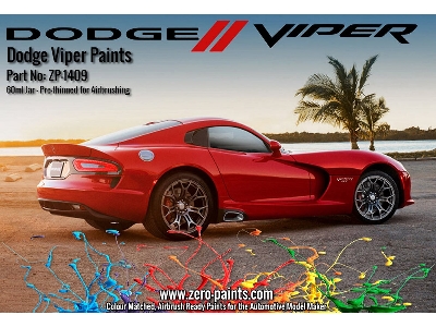 1409-vidid Dodge Viper Paints - Vidid Red - zdjęcie 1