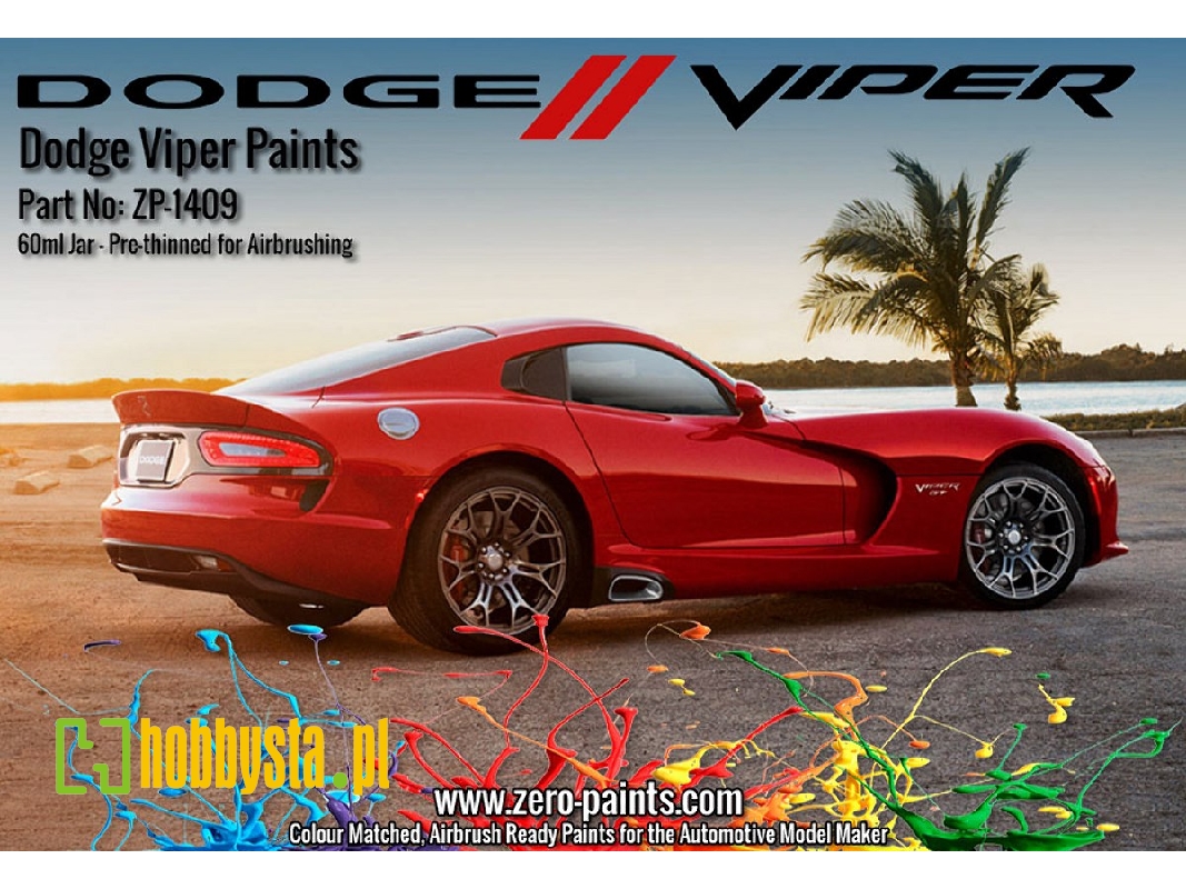 1409-vidid Dodge Viper Paints - Vidid Red - zdjęcie 1 1409-vidid Dodge Viper Paints - Vidid Red - zdjęcie 1