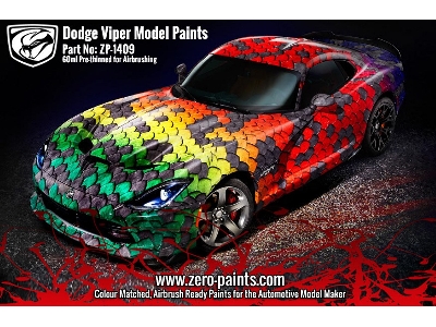 1409-vidid Dodge Viper Paints - Vidid Red - zdjęcie 2