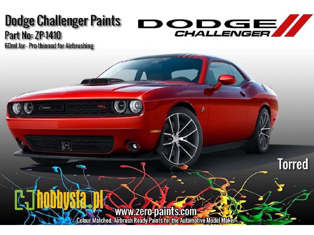 1410-torred Dodge Challenger Paints - Torred - zdjęcie 1