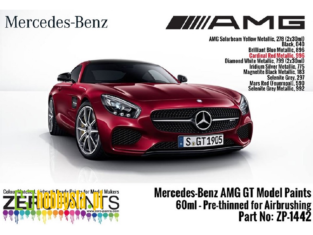 1442 Mercedes Amg Gt Cardinal Red Matt - zdjęcie 1 1442 Mercedes Amg Gt Cardinal Red Matt - zdjęcie 1
