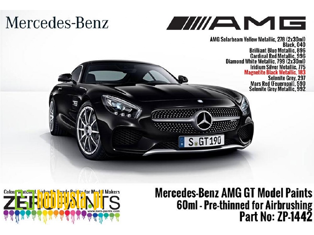 1442 Mercedes Amg Gt Magnette Black Matt - zdjęcie 1 1442 Mercedes Amg Gt Magnette Black Matt - zdjęcie 1