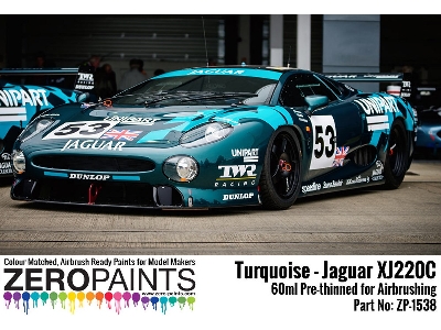 1538 Jaguar Xj220c Turquoise - zdjęcie 3