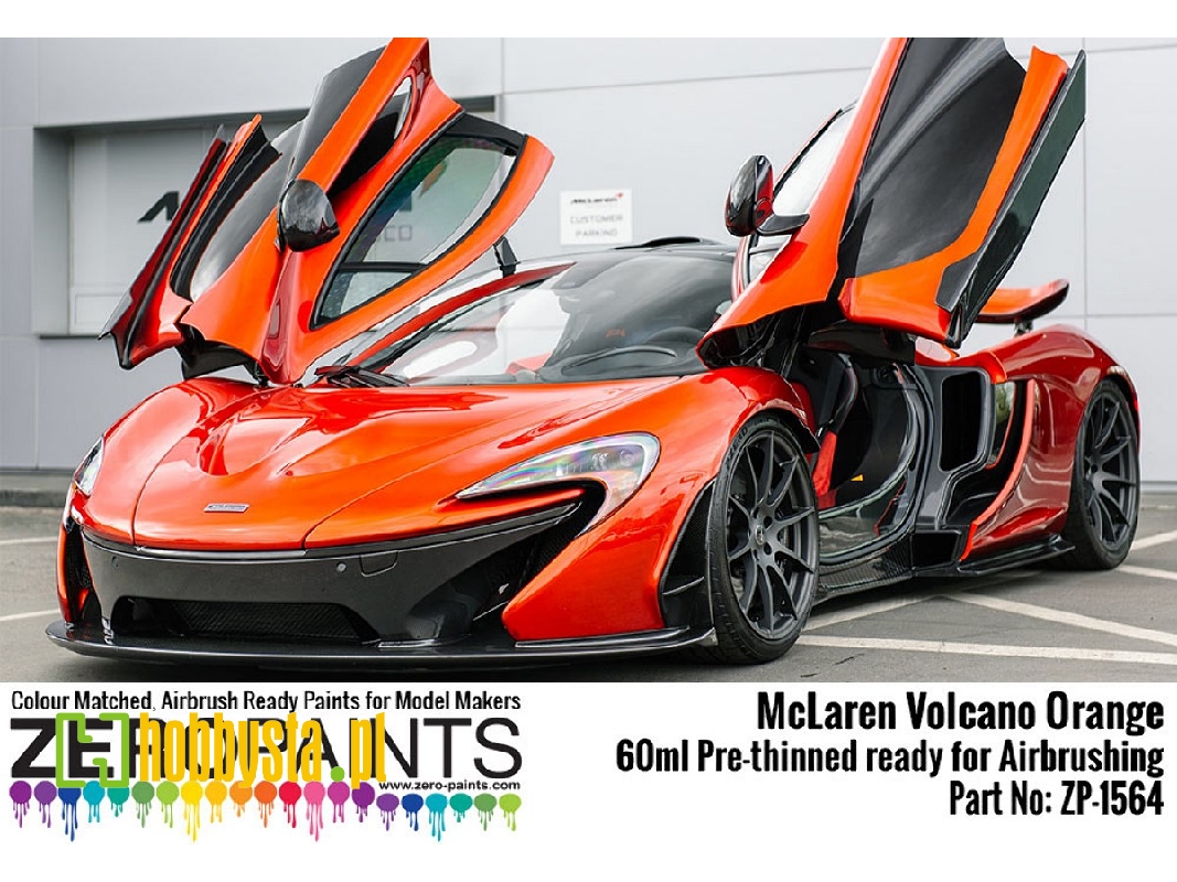 1564 Mclaren - Volcano Orange - zdjęcie 1