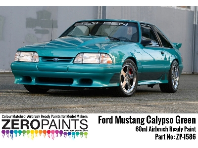 1586-calypso Us Ford Paints - Mustang Calypso Green (Pl-6600) - zdjęcie 1
