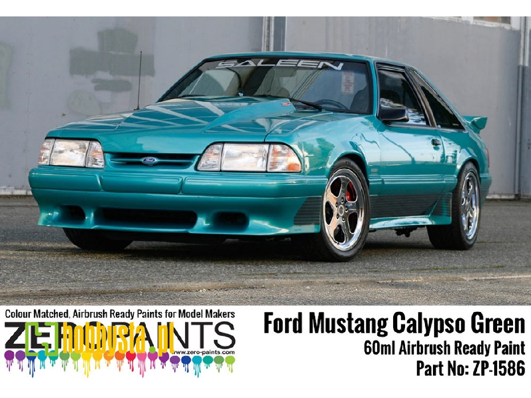 1586-calypso Us Ford Paints - Mustang Calypso Green (Pl-6600) - zdjęcie 1