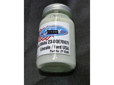 1586-lincoln Us Ford Paints - Lincoln Starmist White (23-dqe70671) - zdjęcie 1