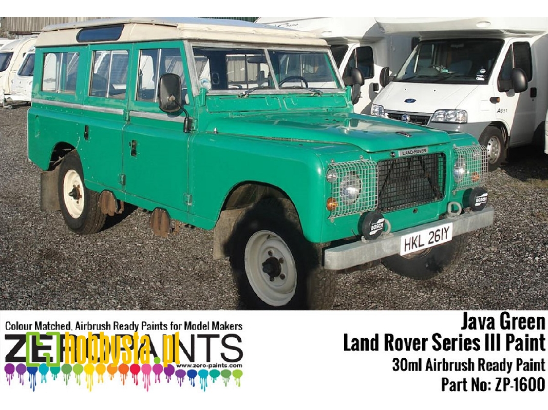 1600hab - Land Rover Series Iii Java Green - zdjęcie 1