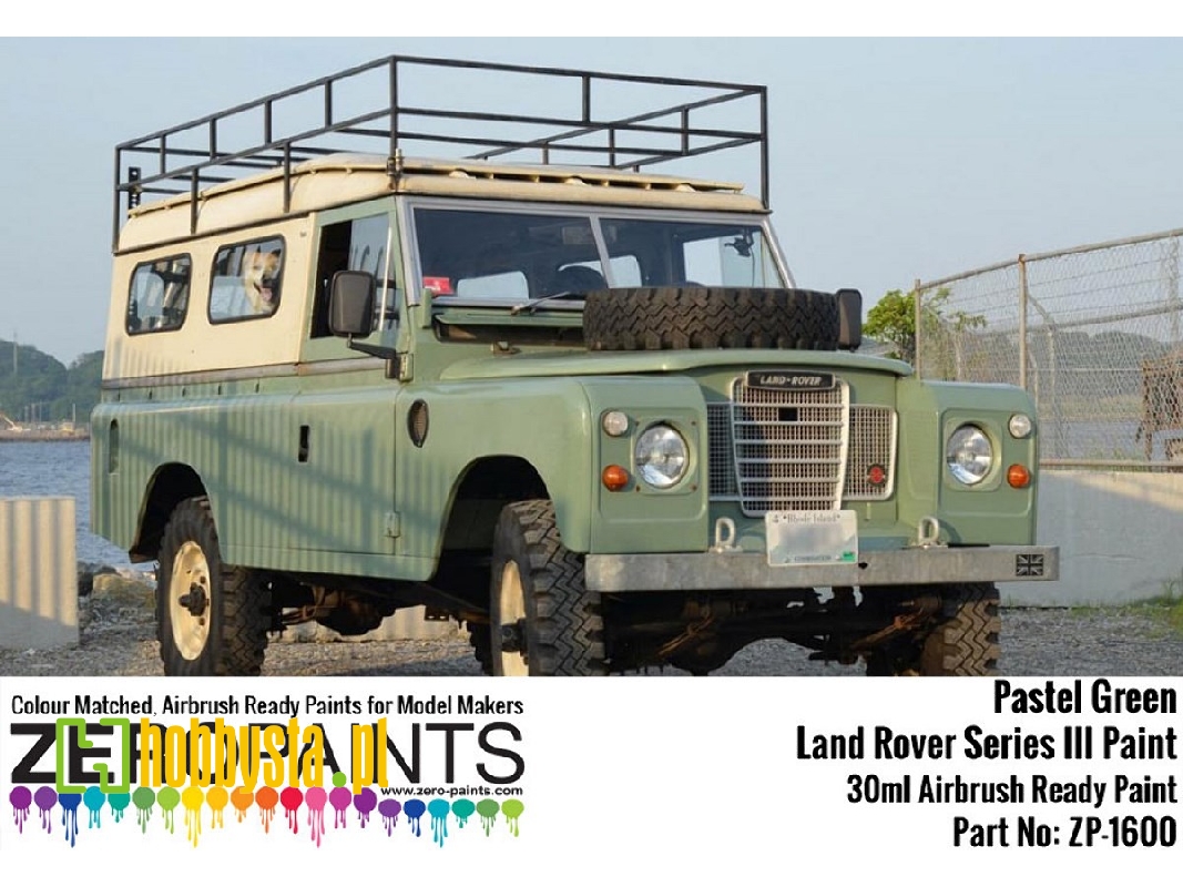 1600hcd - Land Rover Series Iii Pastel Green - zdjęcie 1 1600hcd - Land Rover Series Iii Pastel Green - zdjęcie 1