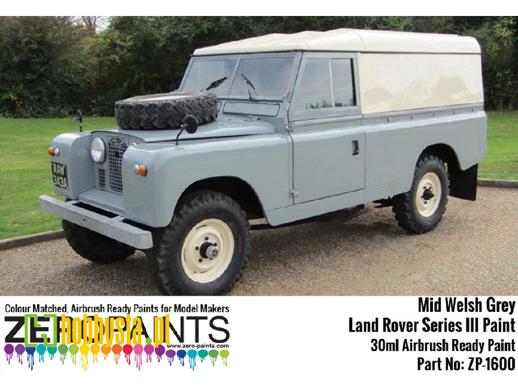 1600lcb - Land Rover Series Iii Mid Welsh Grey - zdjęcie 1 1600lcb - Land Rover Series Iii Mid Welsh Grey - zdjęcie 1