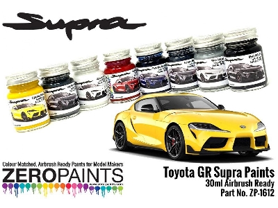 1612 Toyota Gr Supra Lightning Yellow Matt - zdjęcie 1