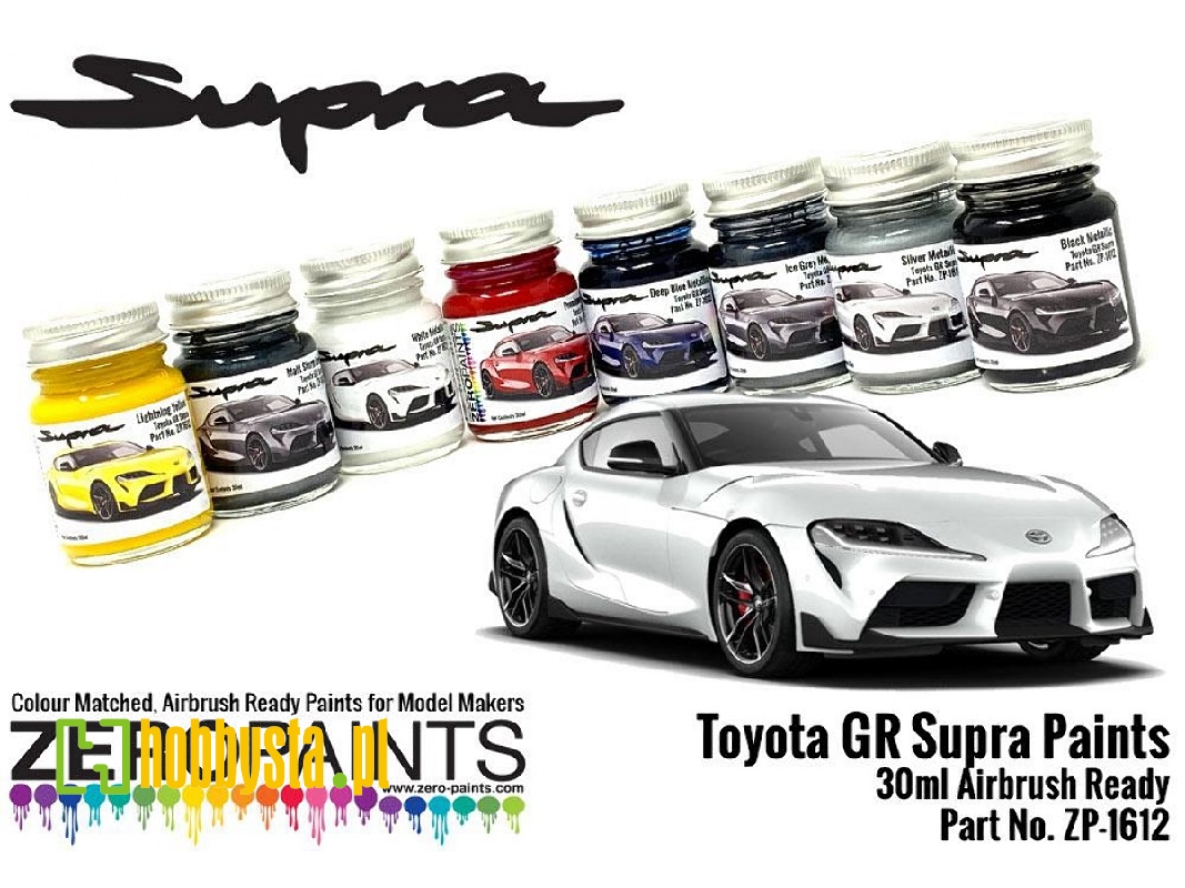 1612 Toyota Gr Supra Silver Metallic - zdjęcie 1 1612 Toyota Gr Supra Silver Metallic - zdjęcie 1