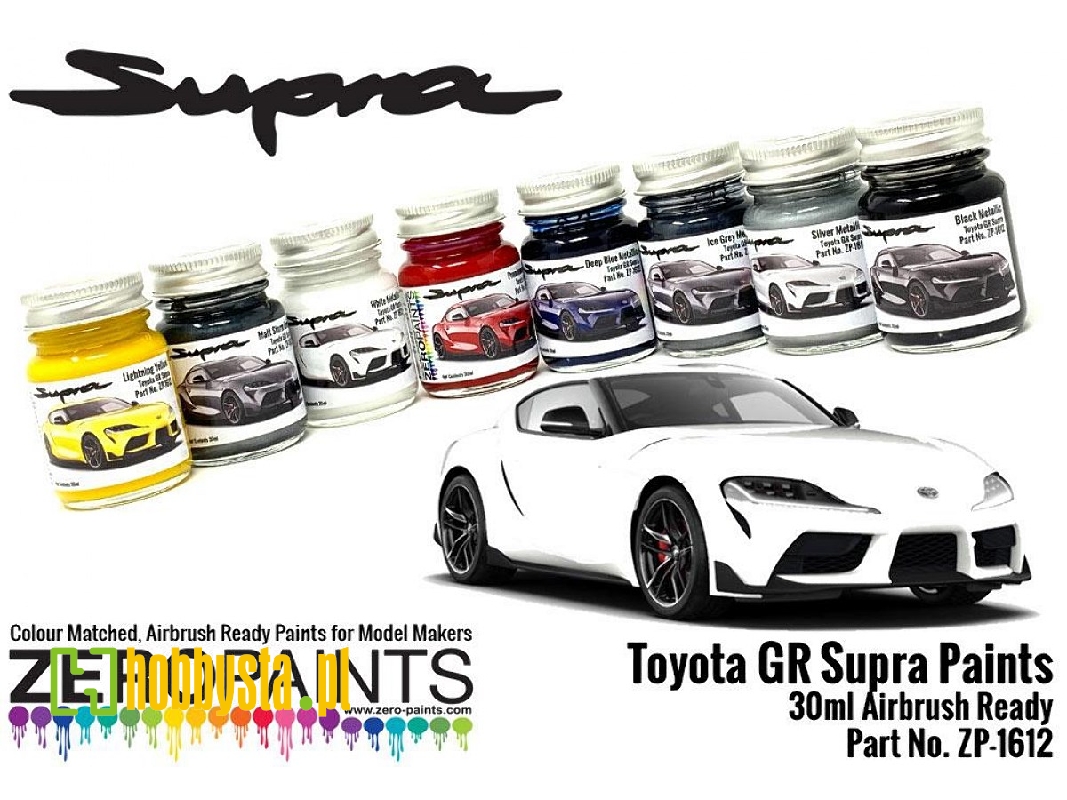 1612 Toyota Gr Supra White Metallic - zdjęcie 1 1612 Toyota Gr Supra White Metallic - zdjęcie 1