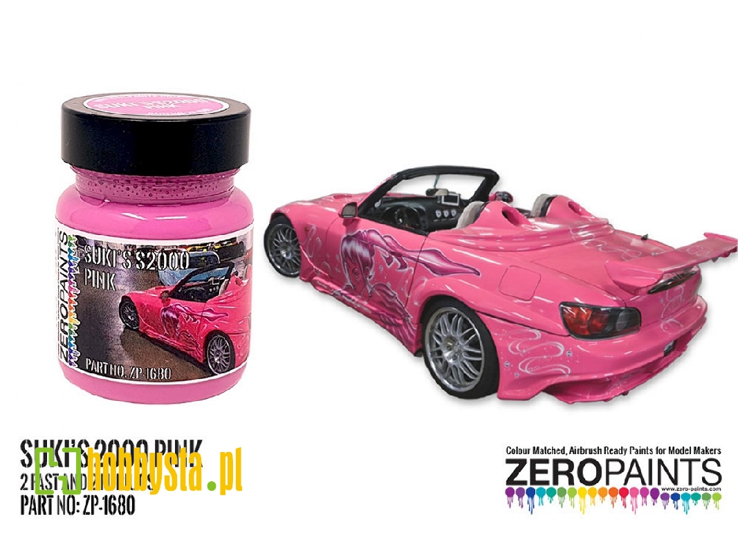 1680 Suki's Veilside Honda S2000 - Pink (2 Fast And 2 Furious) - zdjęcie 1 1680 Suki's Veilside Honda S2000 - Pink (2 Fast And 2 Furious) - zdjęcie 1