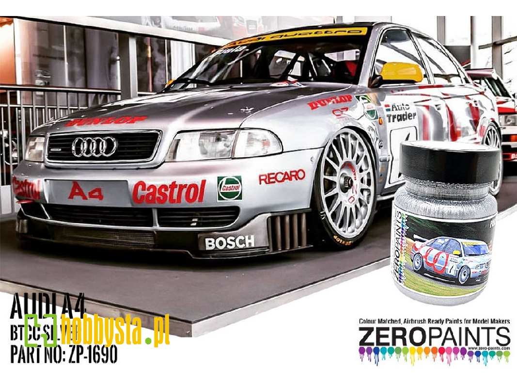 1690 Audi A4 - Btcc Silver - zdjęcie 1 1690 Audi A4 - Btcc Silver - zdjęcie 1