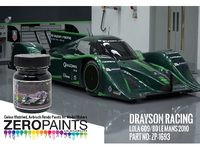 1693 Drayson Racing - Lola 609/80 Le Mans 2010 - zdjęcie 1