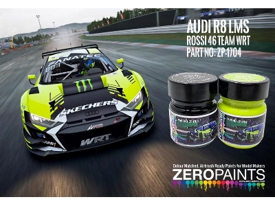 1704 Rossi 46 Team Wrt Audi R8 Lms Paint Set - zdjęcie 1