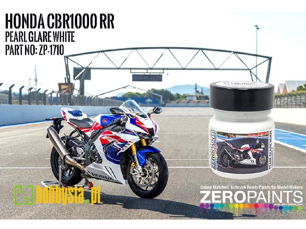 1710 Pearl Glare White Cbr1000rr-r Anniversary - zdjęcie 1