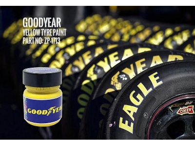 1713 Goodyear Yellow Tyre Paint - zdjęcie 1