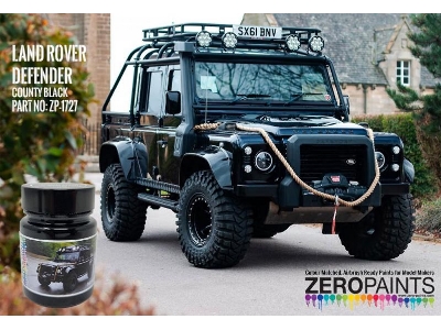 1727 Land Rover Defender Spectre County Black - zdjęcie 1