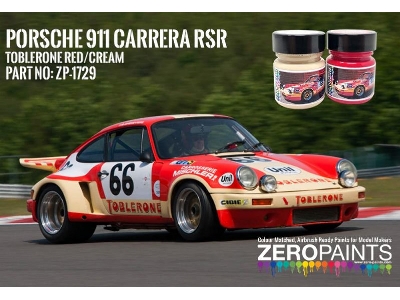 1729 Porsche 911 Carrera Rsr Toblerone Red/Cream - zdjęcie 1