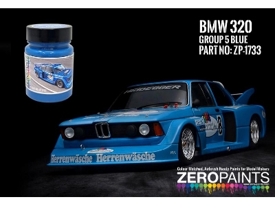 1733 Bmw 320 Gr.5 Blue Paint - zdjęcie 1