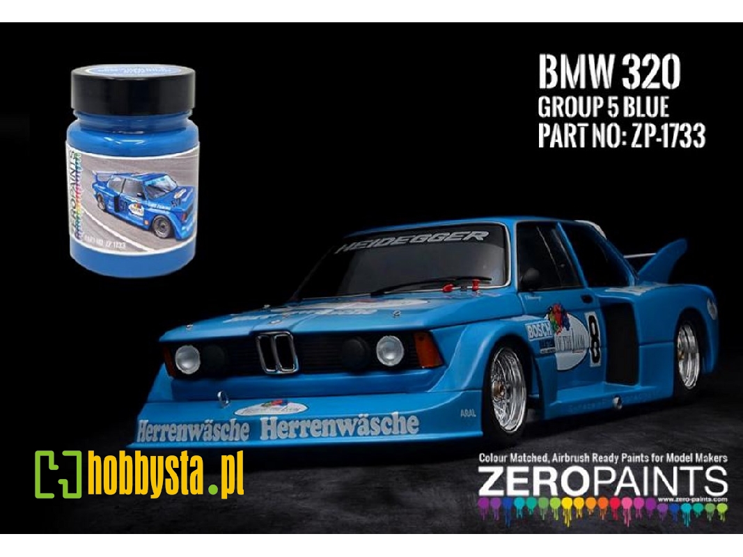 1733 Bmw 320 Gr.5 Blue Paint - zdjęcie 1 1733 Bmw 320 Gr.5 Blue Paint - zdjęcie 1