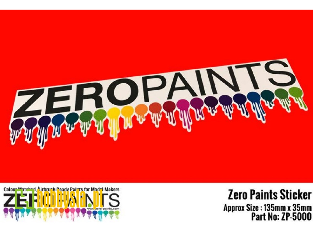 Zero Paints Sticker - zdjęcie 1 Zero Paints Sticker - zdjęcie 1