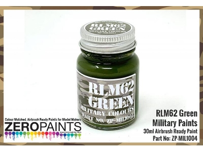 Zero Paints Zp-mil1004 Rlm62 Green - zdjęcie 1